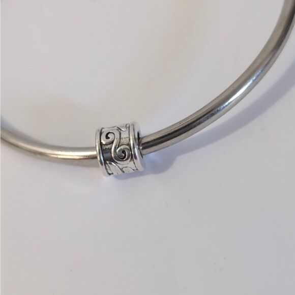 Silver Filigree Spacer Charm for Pandora Style‎ Bracelet - Picture 1 of 3